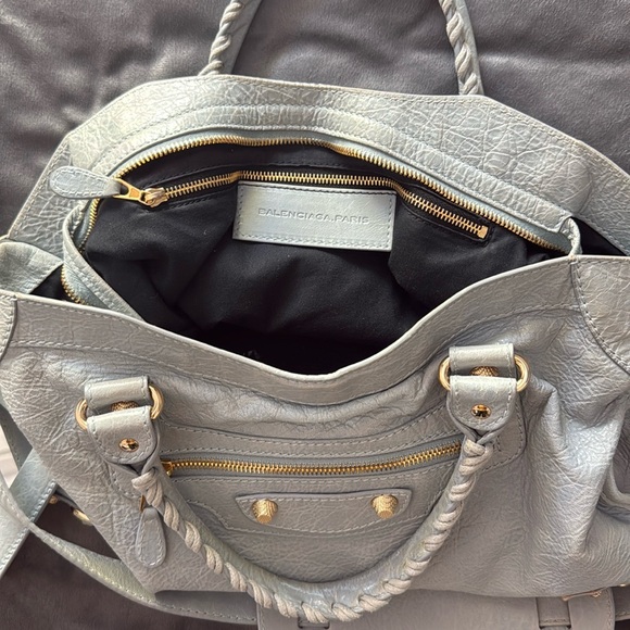 Balenciaga Le City Medium Leather Top Handle Bag - Picture 4 of 17